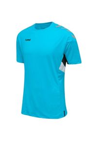 T-shirt męski Hummel Tech Move niebieski XL. Kolor: czarny, niebieski, wielokolorowy. Sport: fitness, piłka nożna #1