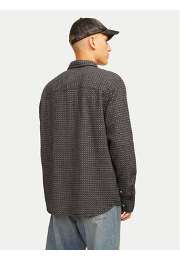 Jack & Jones Koszula Joshua 12260673 Brązowy Relaxed Fit. Kolor: brązowy. Materiał: bawełna