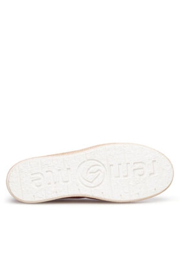 Remonte Półbuty D1F06-33 Czerwony. Kolor: czerwony. Materiał: skóra