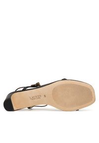 Lauren Ralph Lauren - LAUREN RALPH LAUREN Sandały 802P00097001 Czarny. Kolor: czarny. Materiał: skóra #3