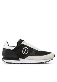 Trussardi Jeans - Trussardi Sneakersy 77A00512 Czarny. Kolor: czarny. Materiał: materiał #1