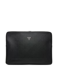 Guess Torba na laptopa HMMISA P5316 Czarny. Kolor: czarny. Materiał: skóra