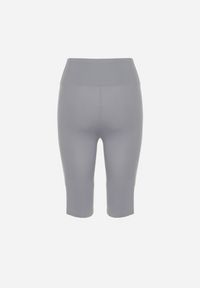 Born2be - Jasnoniebieskie Casualowe Szorty Typu Kolarki Lidessa. Okazja: na co dzień. Kolor: niebieski. Materiał: materiał. Sezon: lato. Styl: casual #5