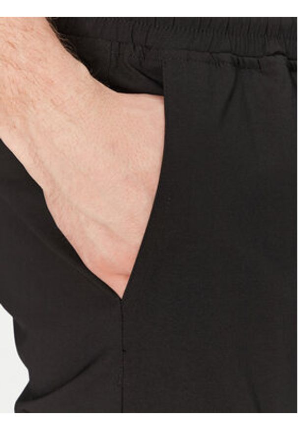 Resteröds Joggery 8231 6225 Czarny Regular Fit. Kolor: czarny. Materiał: syntetyk