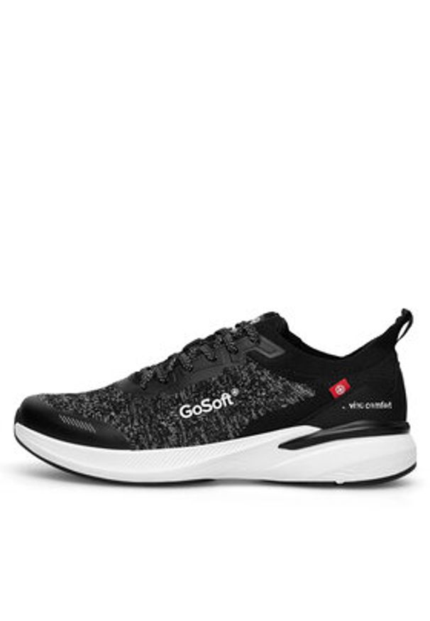 Go Soft Sneakersy MP-12 Czarny. Kolor: czarny. Materiał: syntetyk