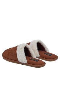 Polo Ralph Lauren Kapcie 842957049001 Brązowy. Kolor: brązowy. Materiał: materiał #2