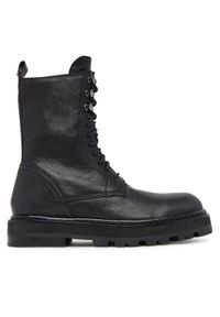 Patrizia Pepe Trzewiki 8Y0122/L005-FB30 Czarny. Kolor: czarny. Materiał: skóra #1