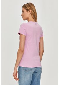 Colmar - T-shirt. Okazja: na co dzień. Kolor: różowy. Wzór: nadruk. Styl: casual #5