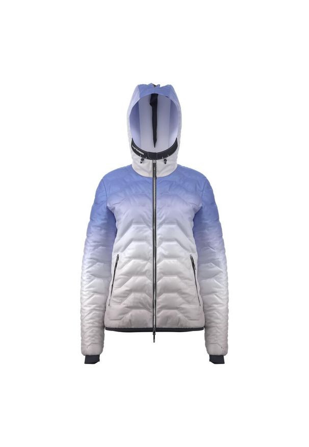 GREAT ESCAPES - Damska kurtka z kapturem Great Escapes Gavia. Typ kołnierza: kaptur. Kolor: szary. Materiał: puch. Sport: narciarstwo