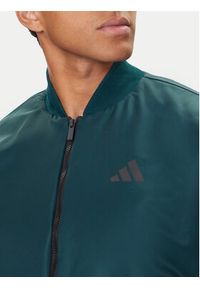 Adidas - adidas Kurtka bomber Stadium JX5637 Zielony Loose Fit. Kolor: zielony. Materiał: syntetyk