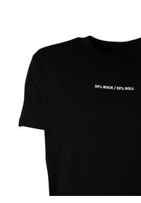 John Richmond T-shirt | HMP25016TS | Mężczyzna | Czarny. Okazja: na co dzień. Kolor: czarny. Materiał: bawełna. Wzór: nadruk. Styl: elegancki, casual #4