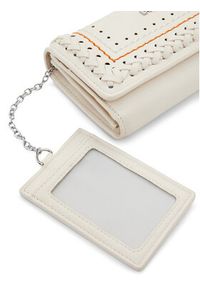 Desigual Portfel 25SAYP21 Écru. Kolor: kremowy. Materiał: skóra #5