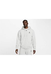 Bluza sportowa męska Nike Air Jordan Jumpman Fleece Full-zip. Typ kołnierza: kaptur. Kolor: szary. Sport: koszykówka #1