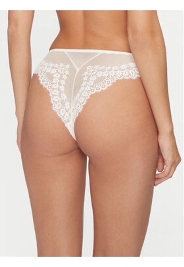 Hunkemöller Figi brazylijskie Daisy 205438 Biały. Kolor: biały. Materiał: syntetyk