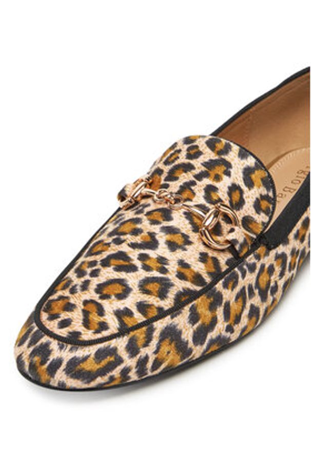 Sergio Bardi Loafersy WFA3753-1Z-SB Beżowy. Kolor: beżowy. Materiał: materiał