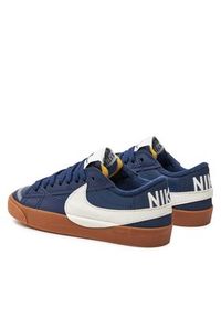 Nike Sneakersy Blazer Low '77 Jumbo Wntr DR9865 400 Granatowy. Kolor: niebieski. Materiał: skóra #4