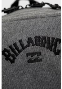 Billabong plecak męski kolor szary duży z aplikacją. Kolor: szary. Materiał: materiał. Wzór: aplikacja #4