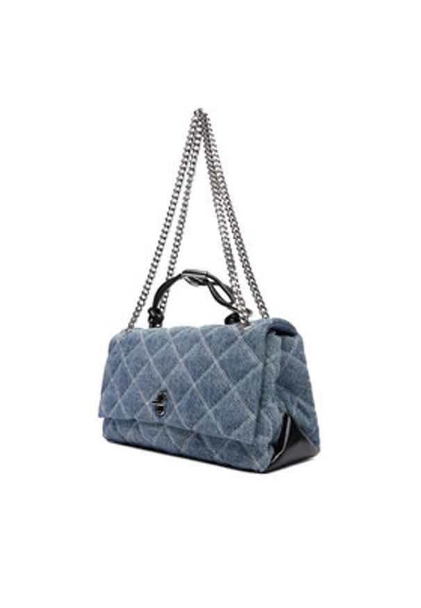 MARC JACOBS - Marc Jacobs Torebka The Quilted Denim Dual Convertible 2P5HCR019H03 Niebieski. Kolor: niebieski