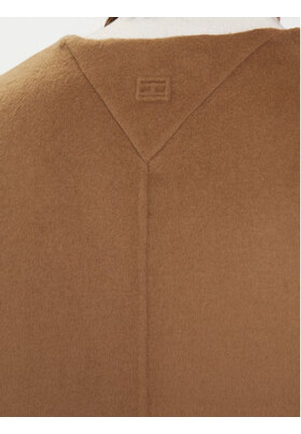TOMMY HILFIGER - Tommy Hilfiger Kurtka przejściowa WW0WW47446 Beżowy Regular Fit. Kolor: beżowy. Materiał: syntetyk