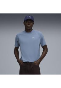 Puma - Męska koszulka Evostripe PUMA Cool Blue. Kolor: niebieski. Sport: fitness