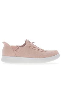skechers - Buty damskie Skechers Slip-ins Bobs Skip Cute B Cute Sweet 114815BLSH - różowe. Zapięcie: bez zapięcia. Kolor: różowy. Szerokość cholewki: normalna. Wzór: aplikacja. Model: Skechers Sport #1