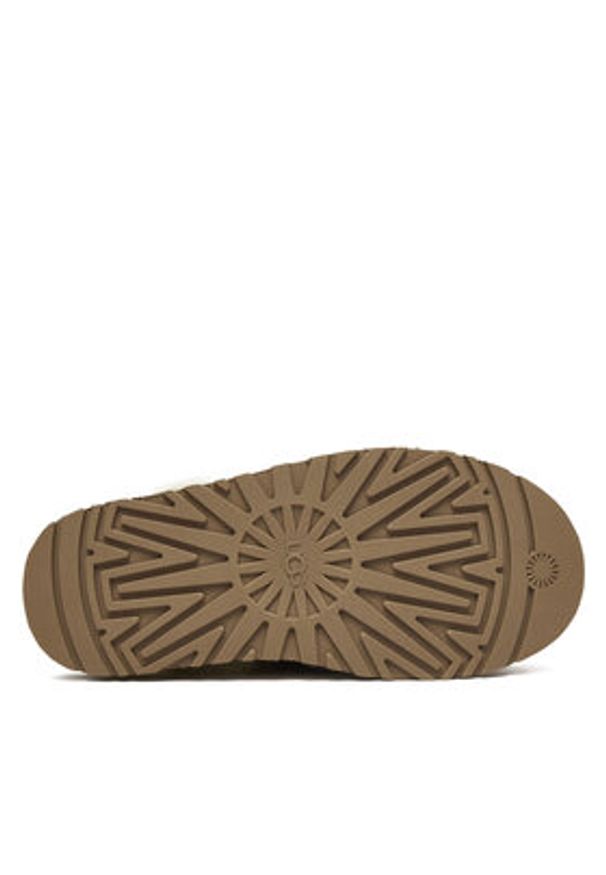 Ugg Kapcie W Disquette 1122550 Zielony. Kolor: zielony. Materiał: skóra