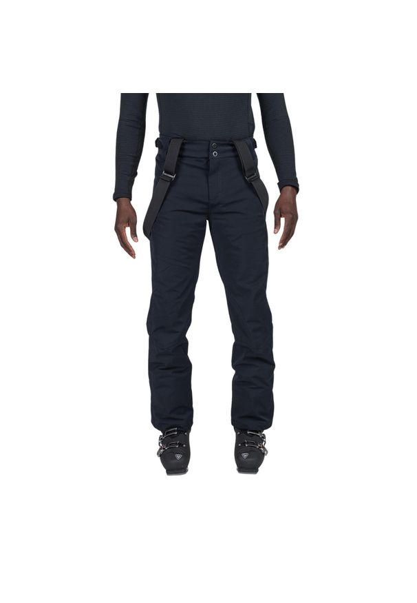 Spodnie narciarskie Rossignol męskie Blackside Pant czarne. Kolor: czarny. Sezon: zima. Sport: narciarstwo