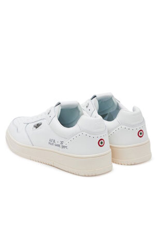 Aeronautica Militare Sneakersy 251SC235PL277 Biały. Kolor: biały. Materiał: skóra