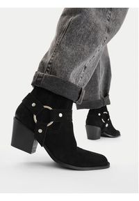 Badura Botki EO-CLEO-501-25 Czarny. Kolor: czarny. Materiał: zamsz, skóra #3