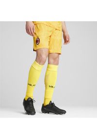 Puma - Męskie szorty bramkarskie AC Milan 24/25 PUMA Yellow Blaze Pelé. Kolor: żółty. Sport: piłka nożna