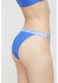 Puma figi kąpielowe kolor niebieski. Kolor: niebieski. Materiał: skóra, materiał, włókno #3