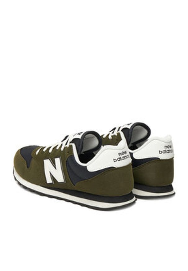 New Balance Sneakersy GM500ROS Khaki. Kolor: brązowy. Materiał: materiał