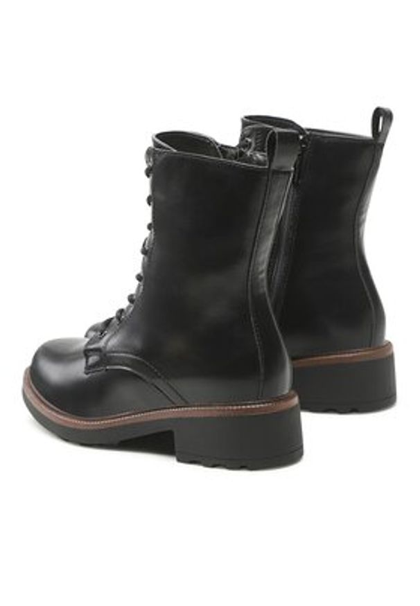 Clara Barson Trzewiki WS5658-06 Czarny. Kolor: czarny. Materiał: skóra