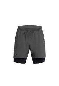 Szorty Givova 2 IN 1. Kolor: szary. Materiał: materiał. Długość: krótkie. Sezon: lato #1
