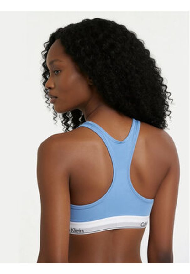 Calvin Klein Underwear Biustonosz top LV00QF8493 Błękitny. Kolor: niebieski. Materiał: bawełna