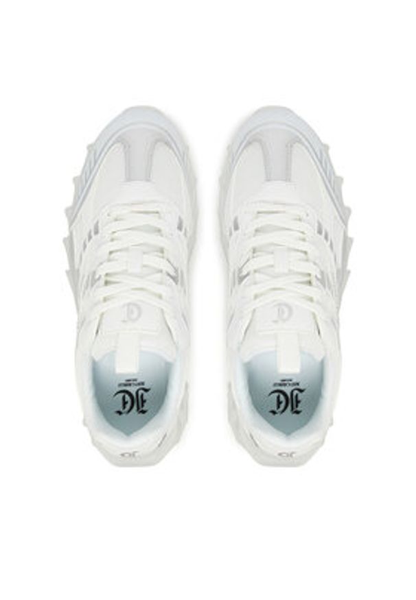 Just Cavalli Sneakersy 78QA3SQ2 ZSC45 Biały. Kolor: biały. Materiał: materiał