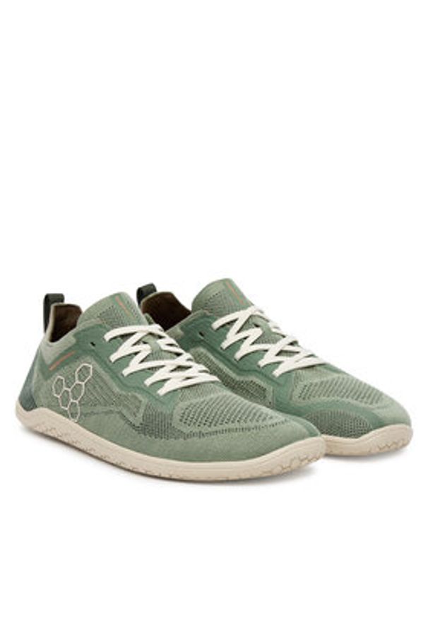 Vivo Barefoot Sneakersy PRIMUS LITE KNIT NATURAL Zielony. Kolor: zielony. Materiał: materiał