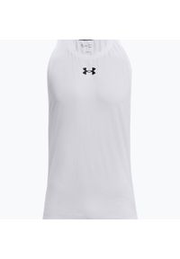 Koszulka koszykarska męska Under Armour Baseline Cotton Tank 100. Kolor: biały