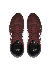 Armani Exchange Sneakersy XUX169 XV660 A552 Bordowy. Kolor: czerwony #7