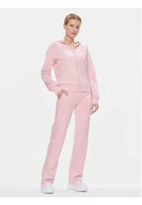 Guess Bluza Allie V3RQ11 K7UW2 Różowy Regular Fit. Kolor: różowy. Materiał: wiskoza #2