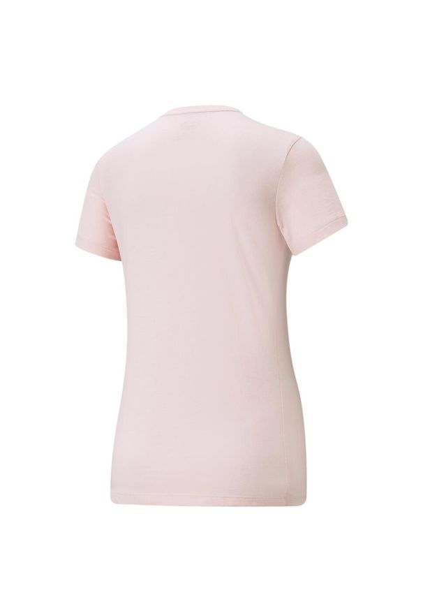 Koszulka fitens damska Puma ESS+ Embroidery Tee. Kolor: różowy. Sport: fitness