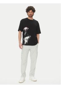 BOSS T-Shirt Te_Jellyfish 50541099 Czarny Relaxed Fit. Kolor: czarny. Materiał: bawełna #4