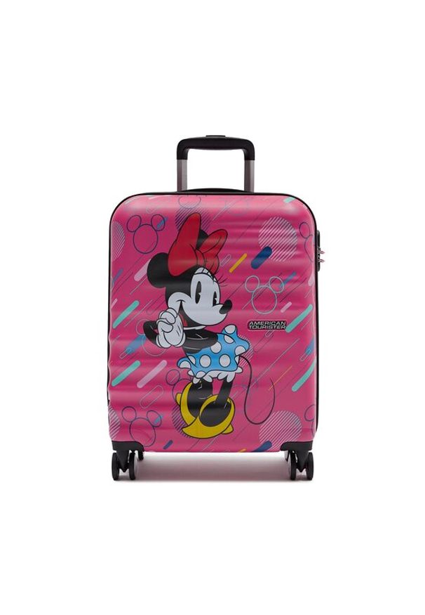 AMERICAN TOURISTER - American Tourister Walizka dziecięca Wavebreaker Disney 85667-9846-1CNU Różowy. Kolor: różowy. Wzór: motyw z bajki