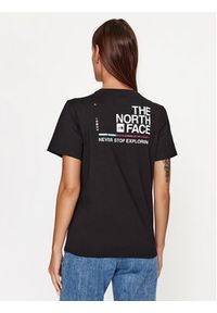 The North Face T-Shirt Foundation Graphic NF0A86XN Czarny Regular Fit. Kolor: czarny. Materiał: bawełna, syntetyk #5