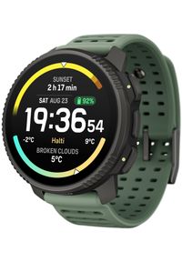 SUUNTO - Zegarek sportowy Suunto Vertical 2 Titanium Sage (SS051209000). Styl: sportowy