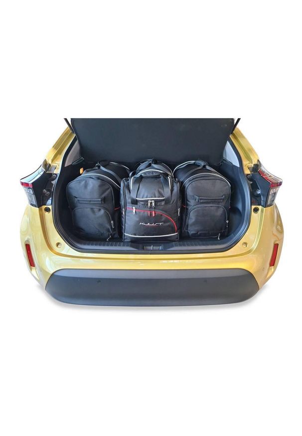 KJUST - Torby Do Bagażnika Toyota Yaris Cross 2020+ 4Szt Kjust. Kolor: czarny. Styl: sportowy