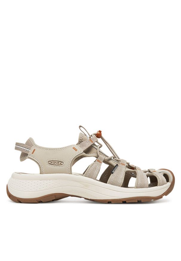 keen - Keen Sandały Astoria West Sandal 1030148 Beżowy. Kolor: beżowy. Materiał: materiał
