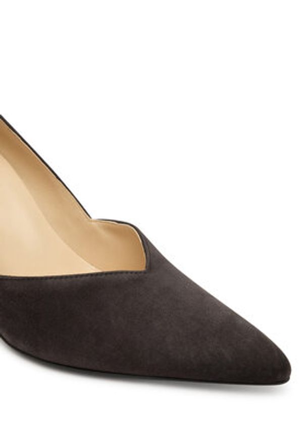 HÖGL Szpilki 0-187502-66000 Szary. Kolor: szary. Materiał: skóra, welur. Obcas: na szpilce