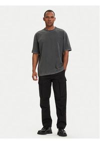 G-Star RAW - G-Star Raw T-Shirt Washed Distressed D28896-E401 Czarny Relaxed Fit. Kolor: czarny. Materiał: bawełna #2