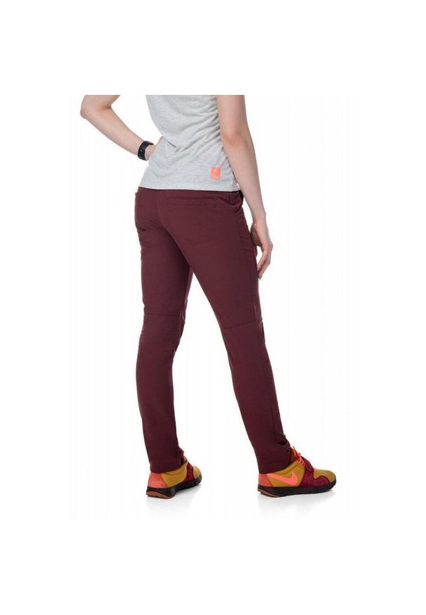 Damskie spodnie outdoorowe Kilpi BRODELIA-W. Kolor: czerwony. Materiał: nylon. Sezon: lato. Sport: turystyka piesza